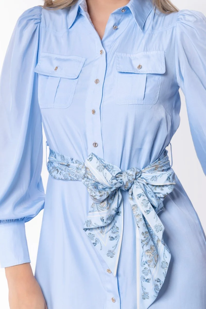 Alex Dress 42" (Light Blue) - Image 5