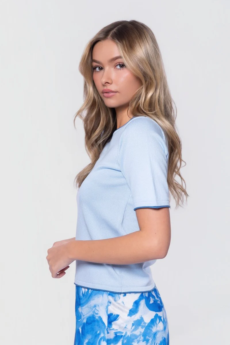 Amanda Top (Blue) - Image 3