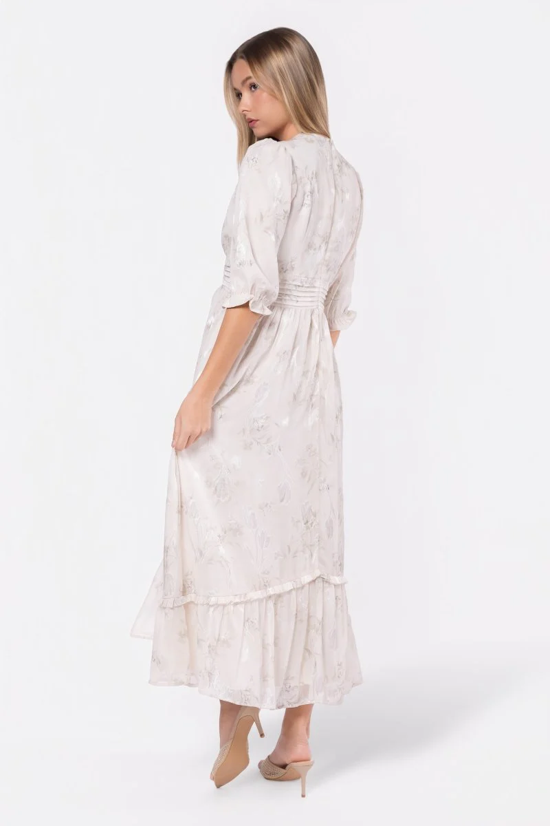 Amelia Dress (Sage Flower) - Image 4