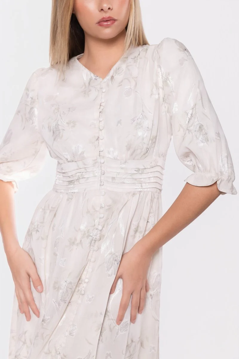Amelia Dress (Sage Flower) - Image 5
