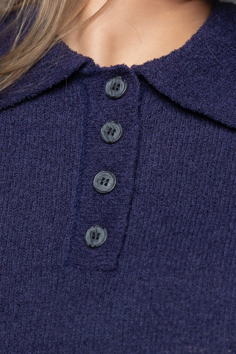 Aria Top (Navy) - Image 7