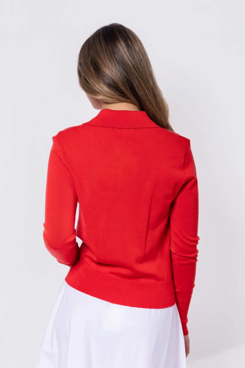 Aria Top (Red Pink) - Image 6