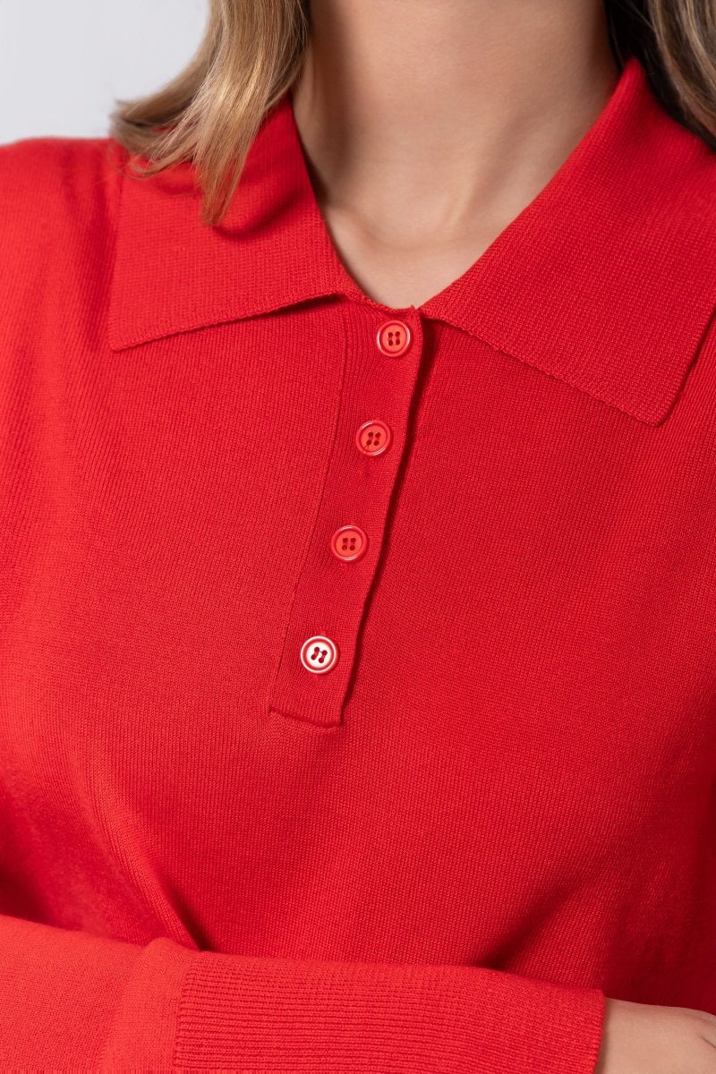 Aria Top (Red Pink) - Image 7