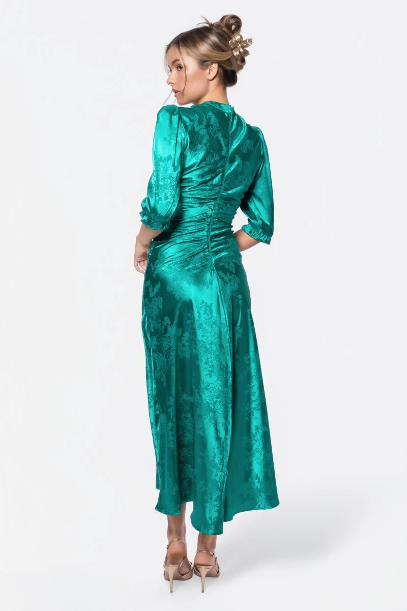 Audrey Dress Short Sleeve (Kelly Green) - Image 5
