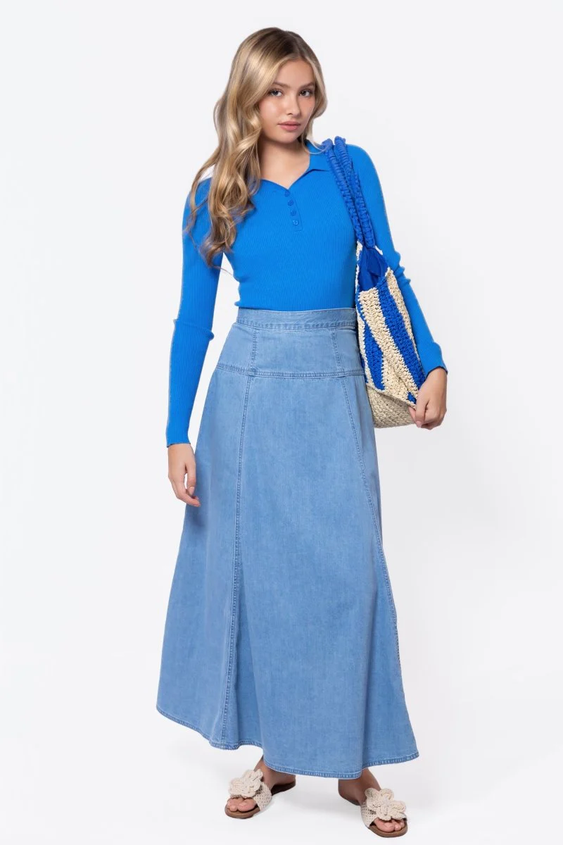 Bailey Top (Sky Blue) - Image 3