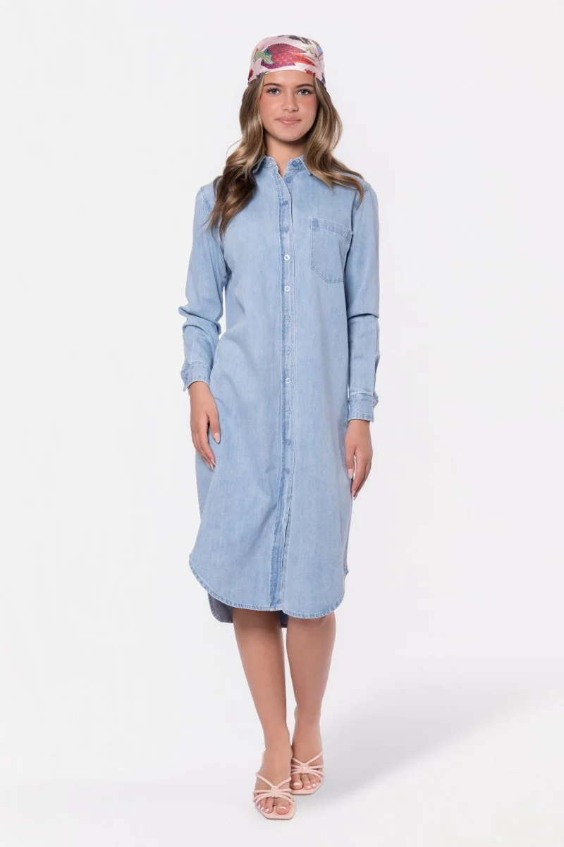 Bonnie Dress 42" (Blue)