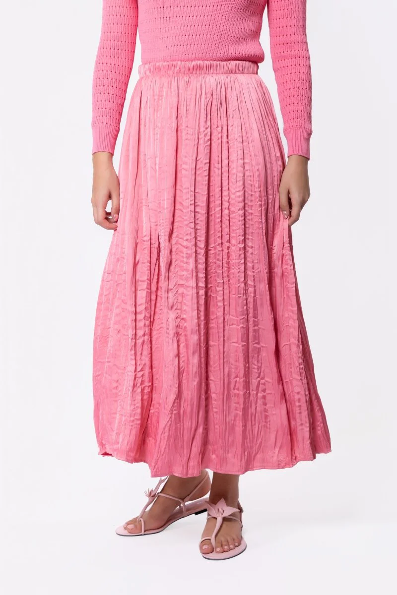 Bria Skirt (Coral Pink) - Image 2