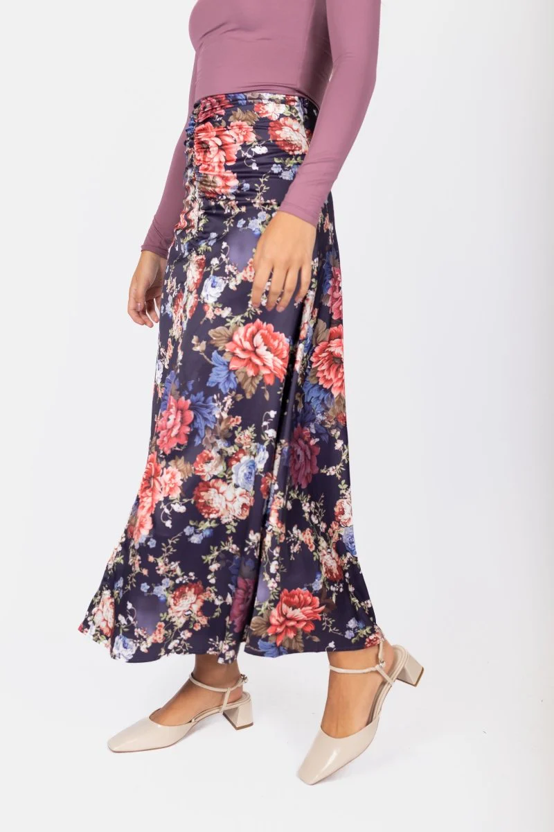 Calista Skirt 36" (Purple Ground) - Image 3