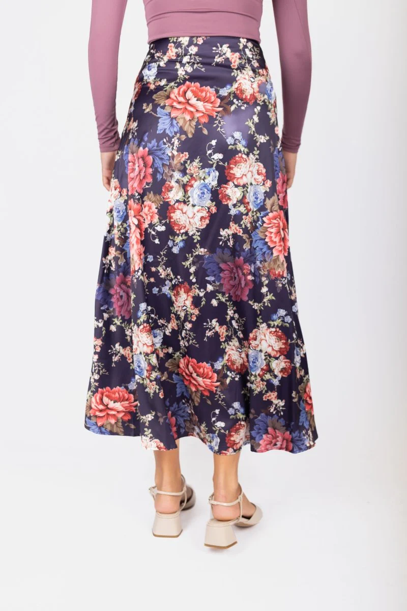 Calista Skirt 36" (Purple Ground) - Image 4