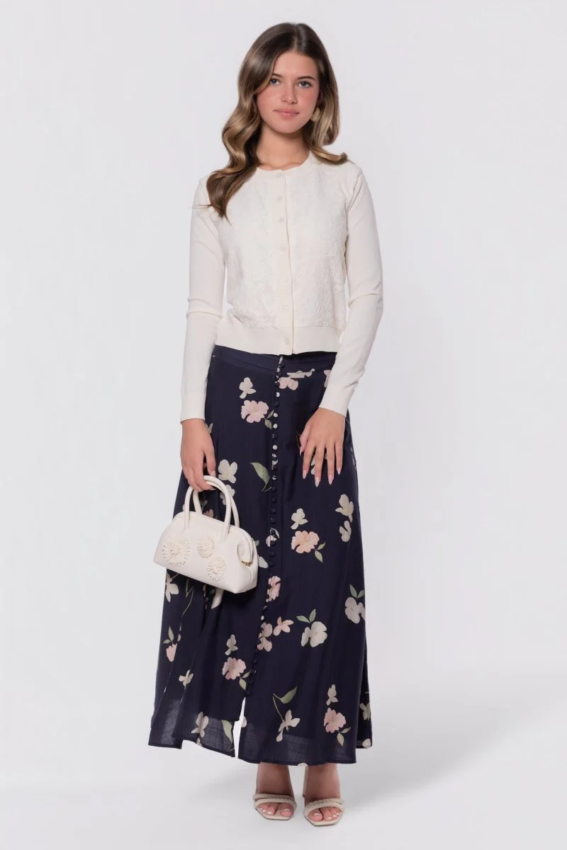 Dahlia Cardigan (White) - Image 2
