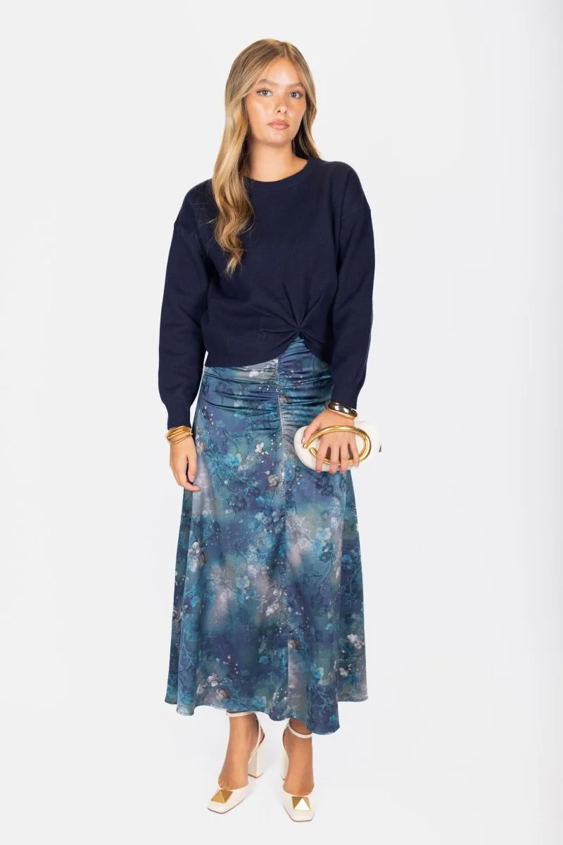 Daisy Top (Navy) - Image 2