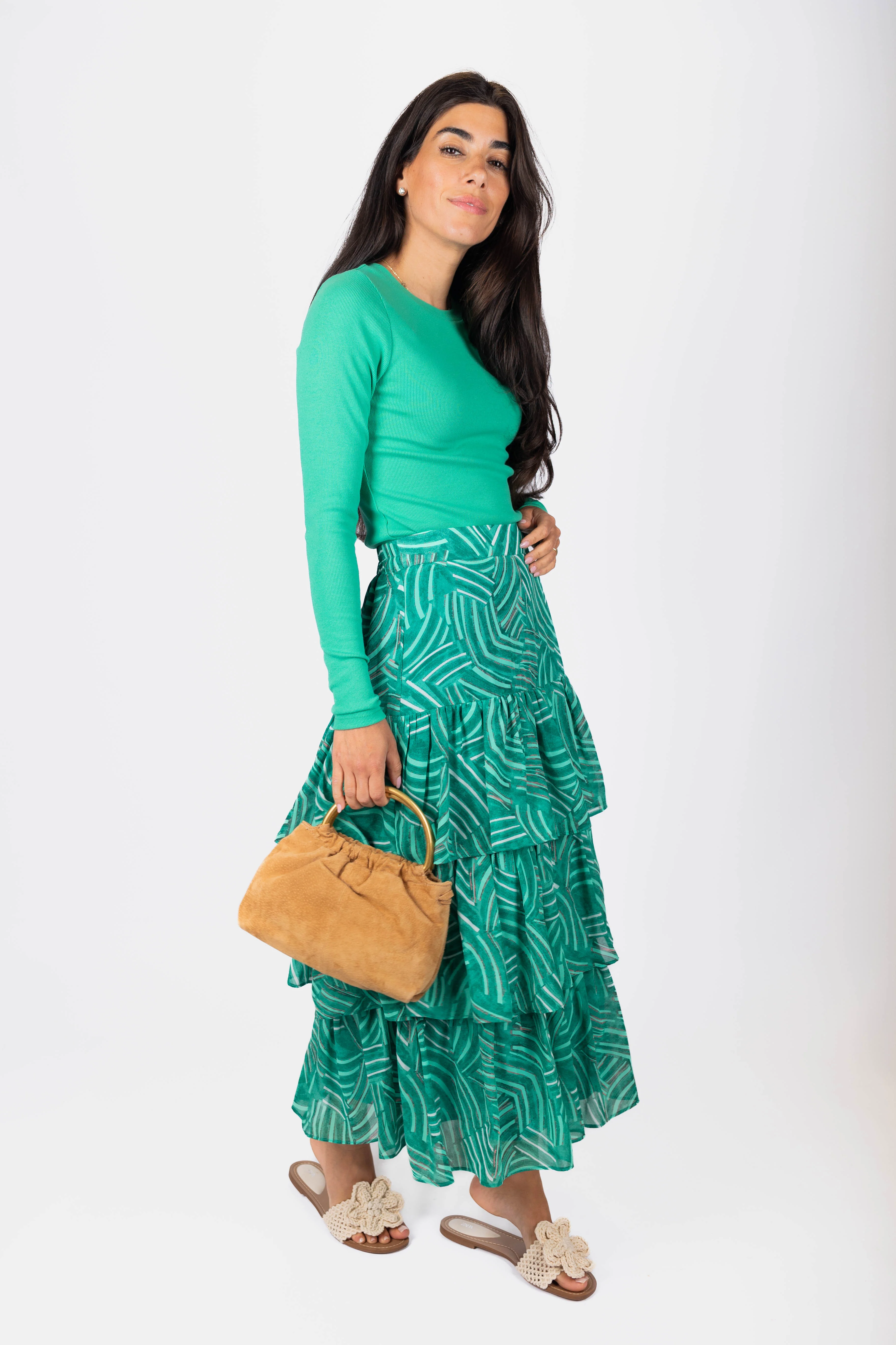 Dina Top (Light Green) - Image 2