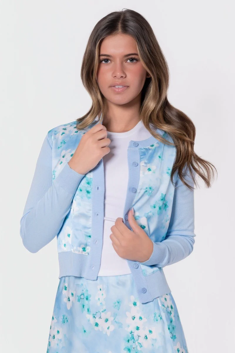 Donna Cardigan (Mint Flower) - Image 8