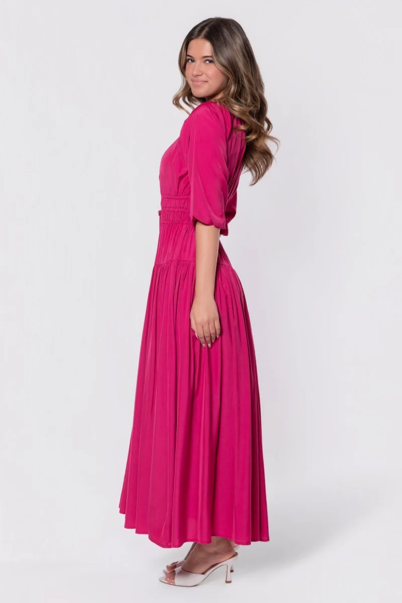 Eleanor Dress (Pink) - Image 3