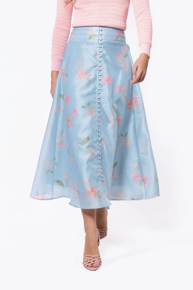 Elia Skirt (Mint Ground)