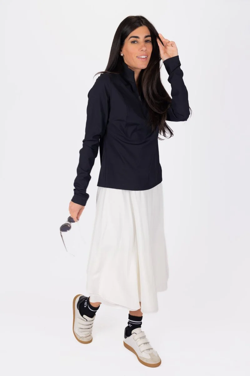 Excel Half Zip (Black) - Image 7
