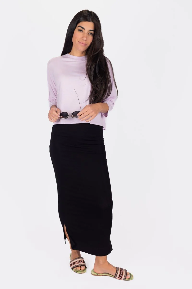 Heidi Skirt 31" (Black) - Image 7