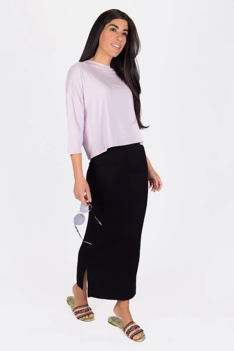 Heidi Skirt 31" (Black) - Image 8