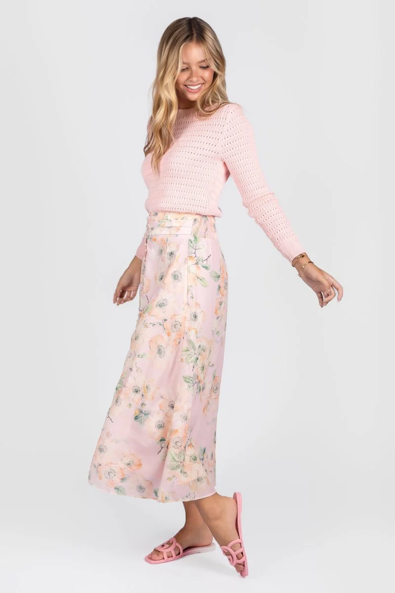 Josephine Skirt (Pink Ground) - Image 2