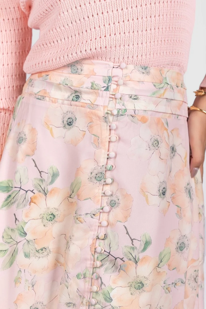 Josephine Skirt (Pink Ground) - Image 5