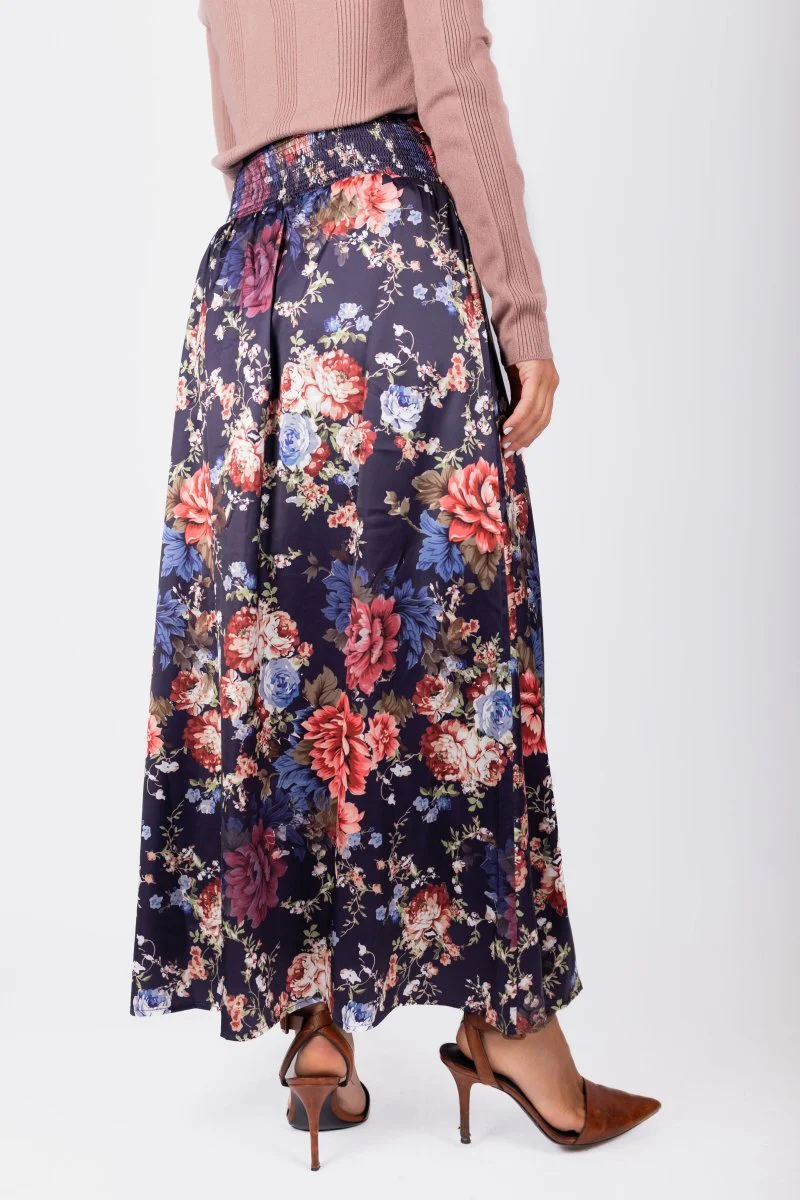 Josephine Skirt (Purple Ground) - Image 4