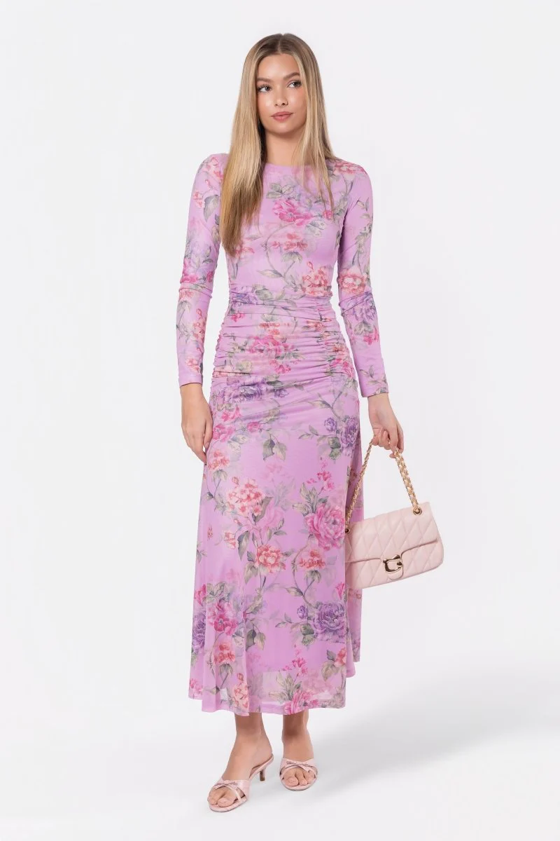 Juliana Dress (Pink/Green) - Image 2
