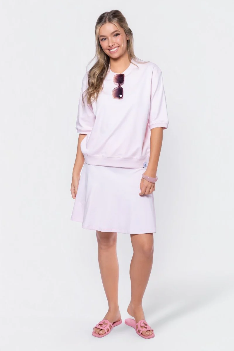 Karla Skirt 20" (Light Pink)