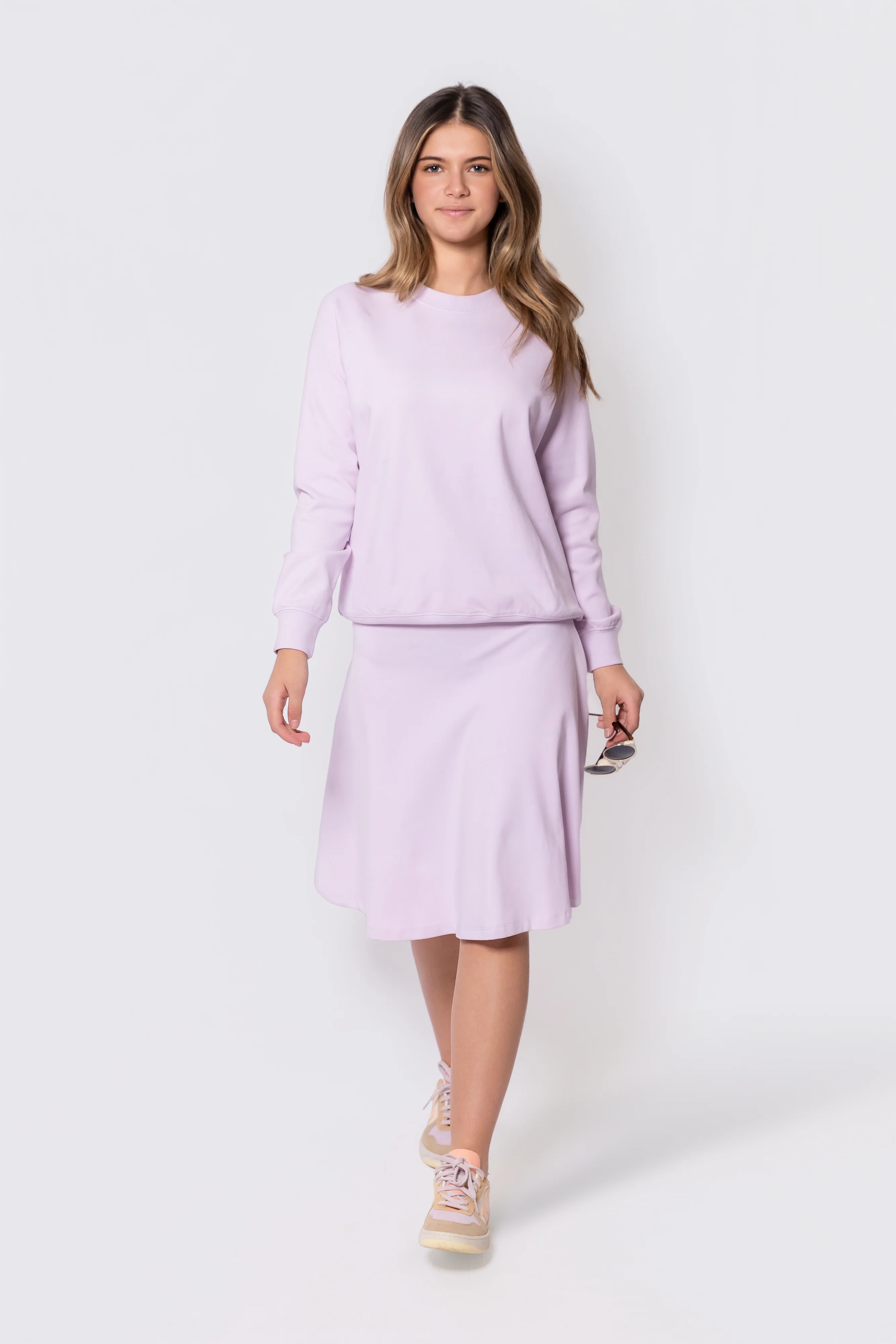 Karla Skirt 23" (Light Lavender)