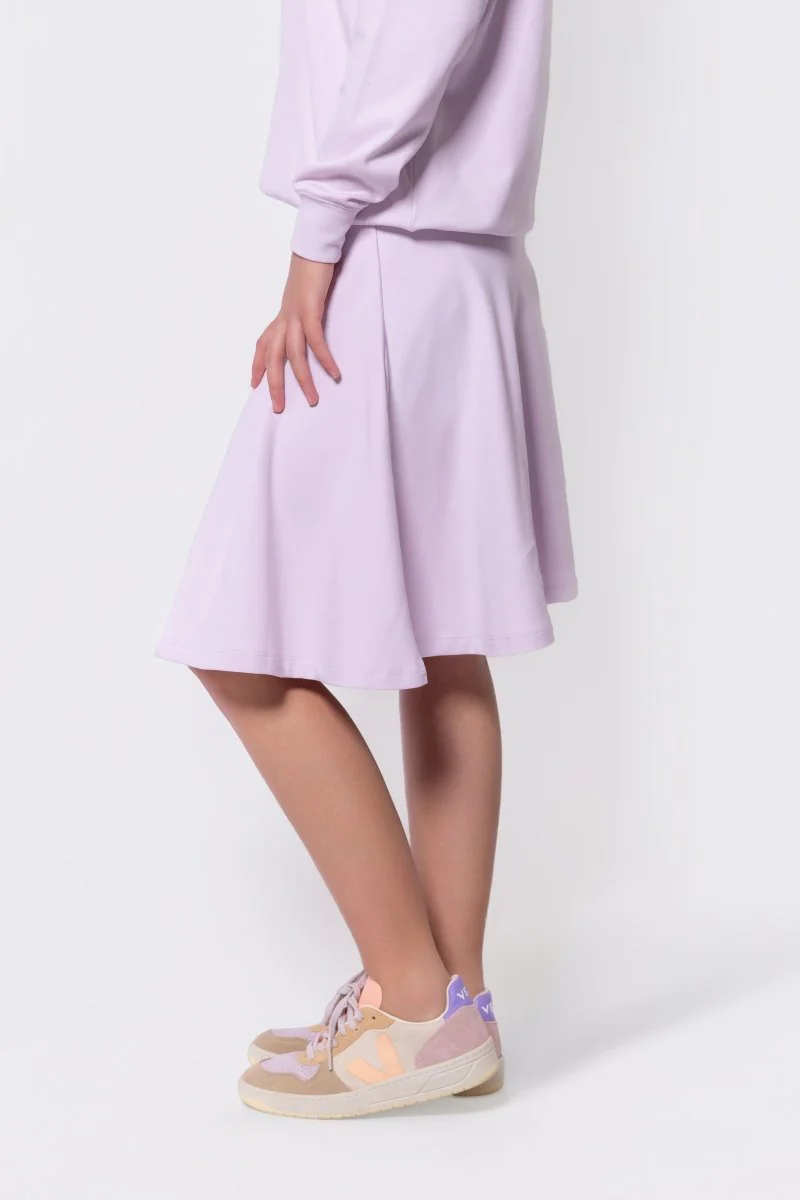Karla Skirt 23" (Light Lavender) - Image 3