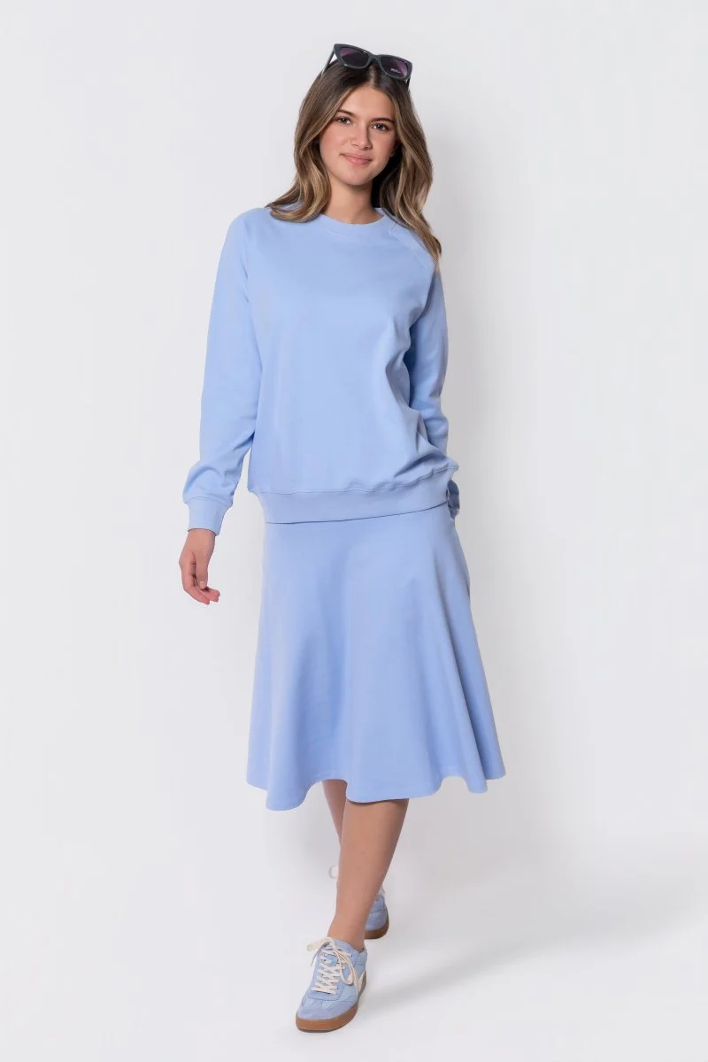 Karla Skirt 26" (Sky Blue)