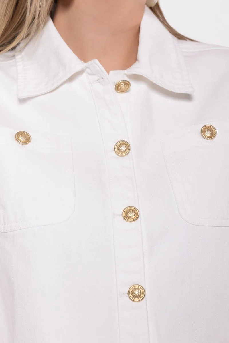 Kensley Jacket (White) - Image 5