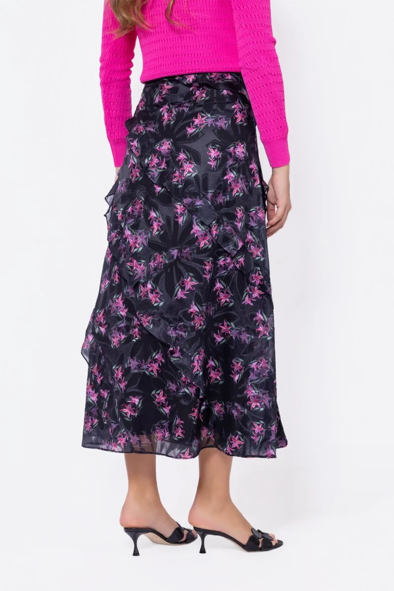 Laurel Skirt (Black/Pink) - Image 4
