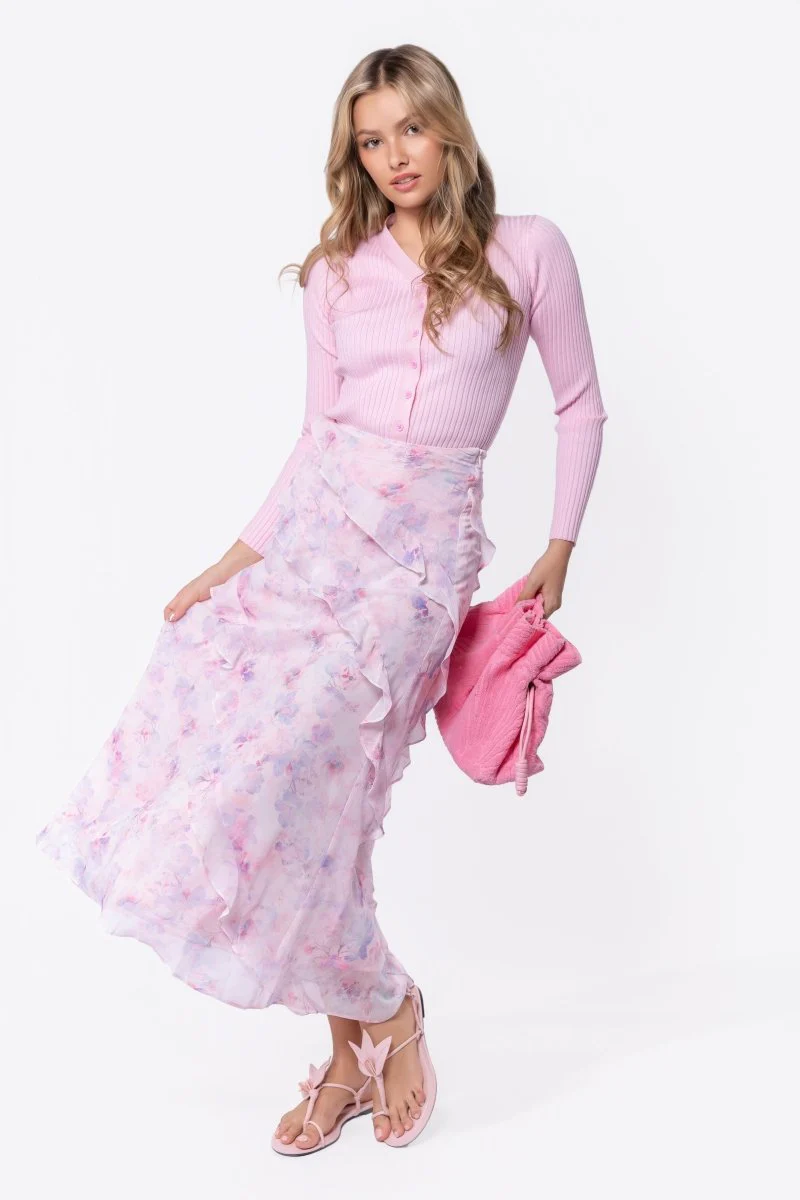 Moss Cardigan (Light Pink) - Image 8