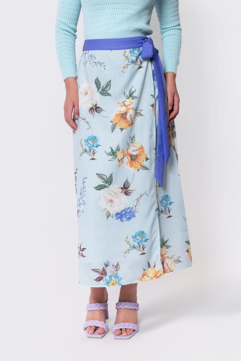 Leila Skirt (Mint Ground) - Image 2