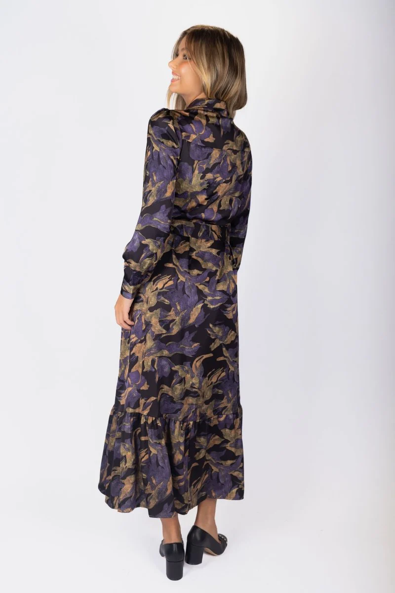 Lexi Dress 53" (Black/Purple) - Image 5