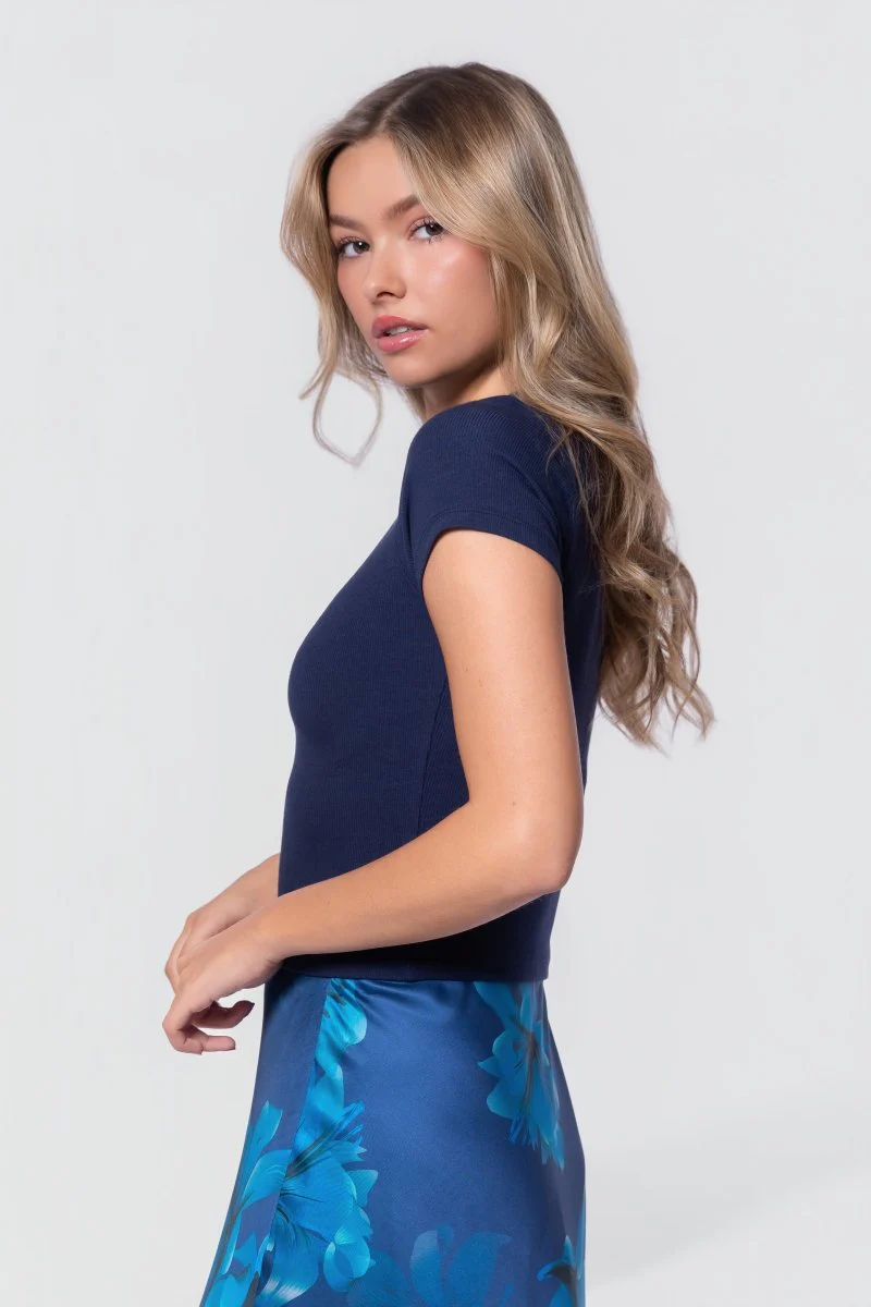 Lia Top (Navy) - Image 4