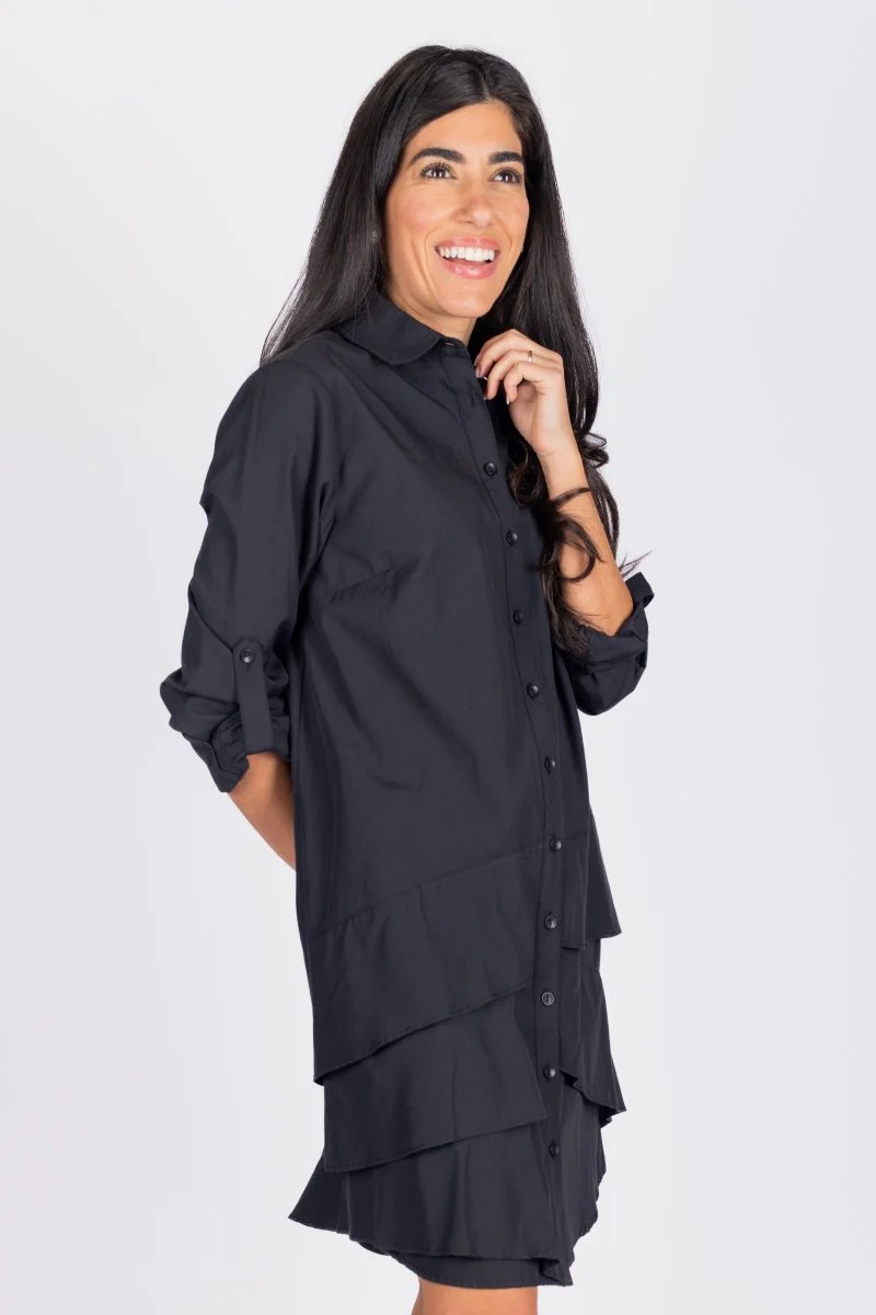 Lilian Dress (Black) - Image 5