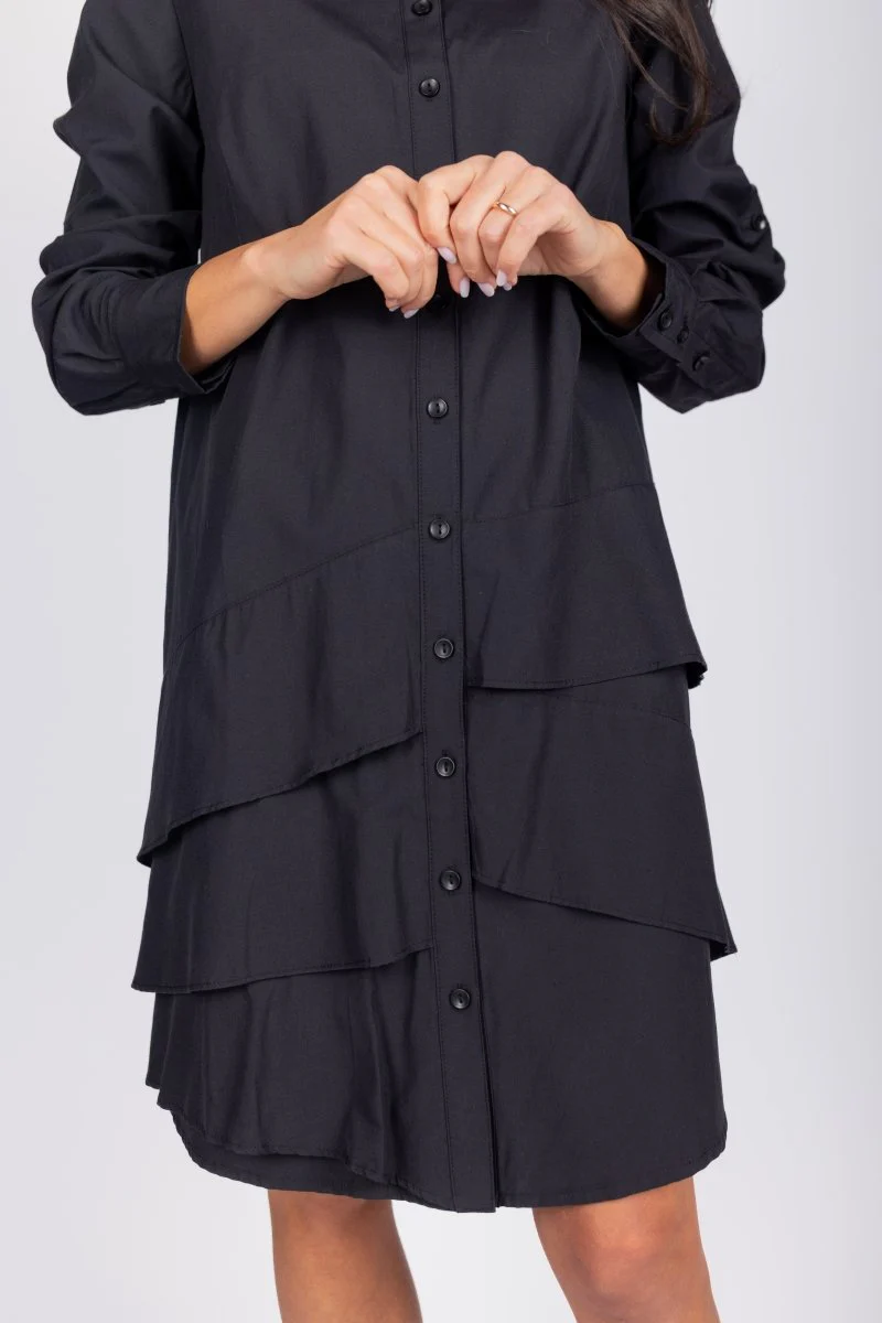 Lilian Dress (Black) - Image 8