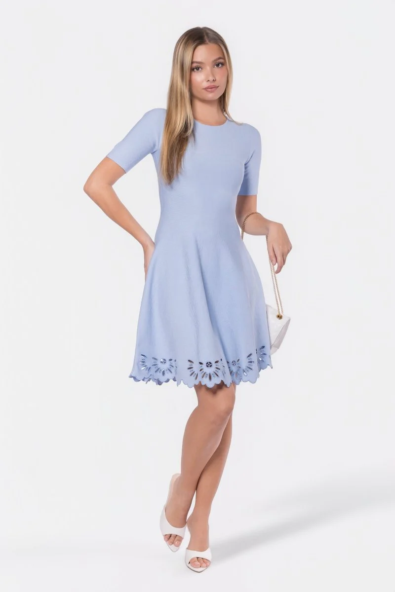 Lily Dress (Light Blue) - Image 7