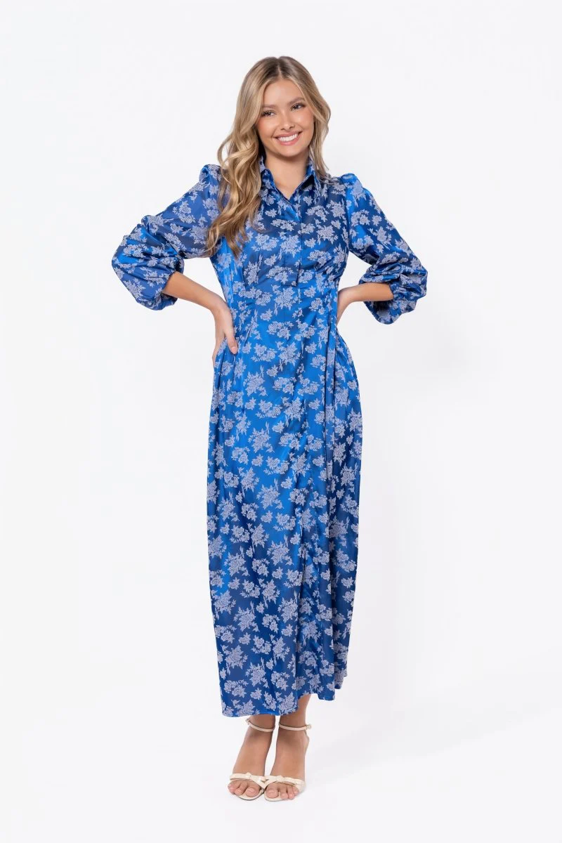 Liora Dress (Navy)