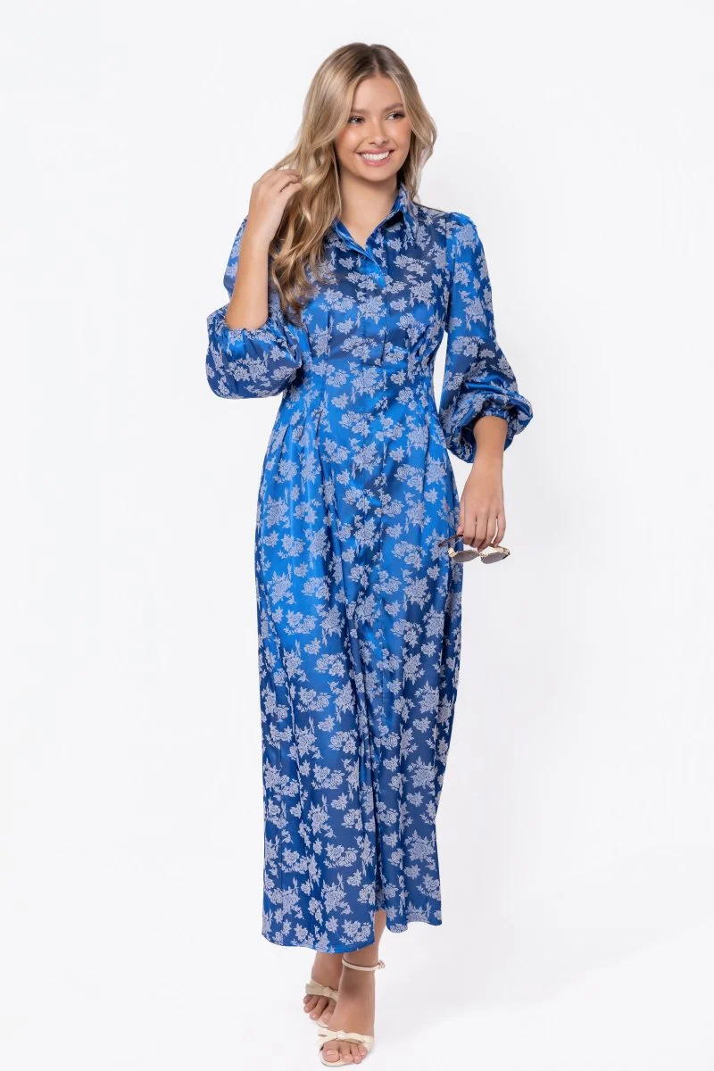 Liora Dress (Navy) - Image 2