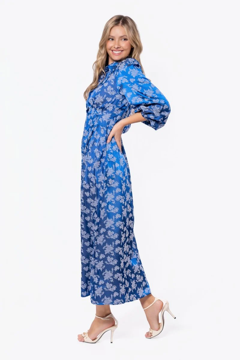 Liora Dress (Navy) - Image 3