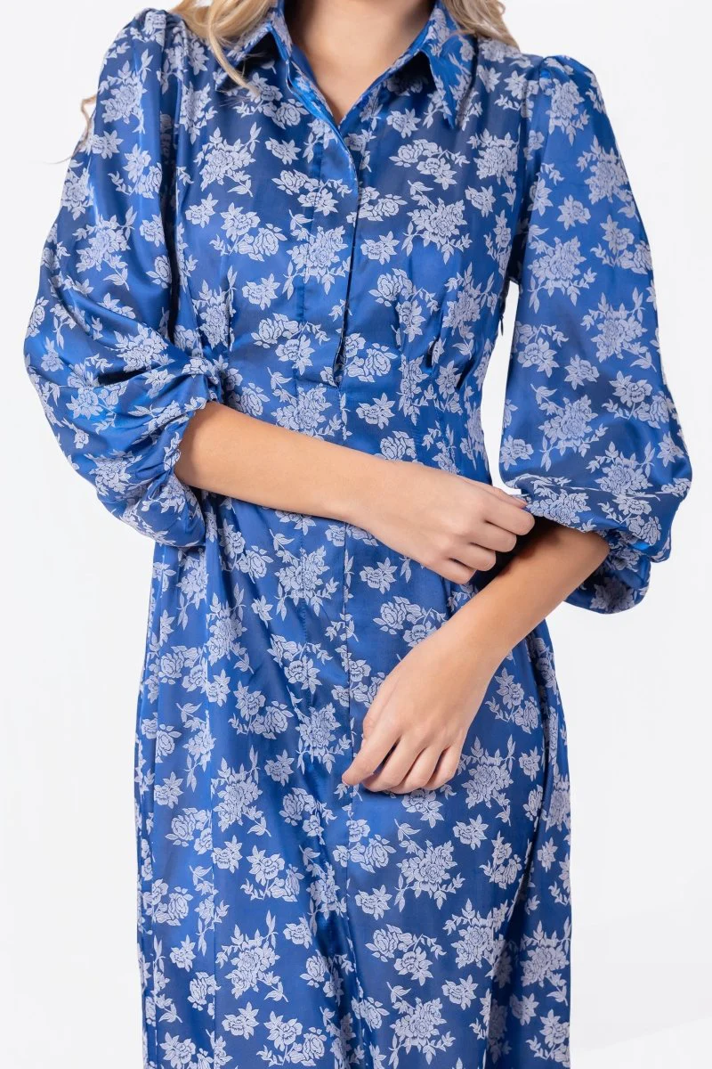 Liora Dress (Navy) - Image 5