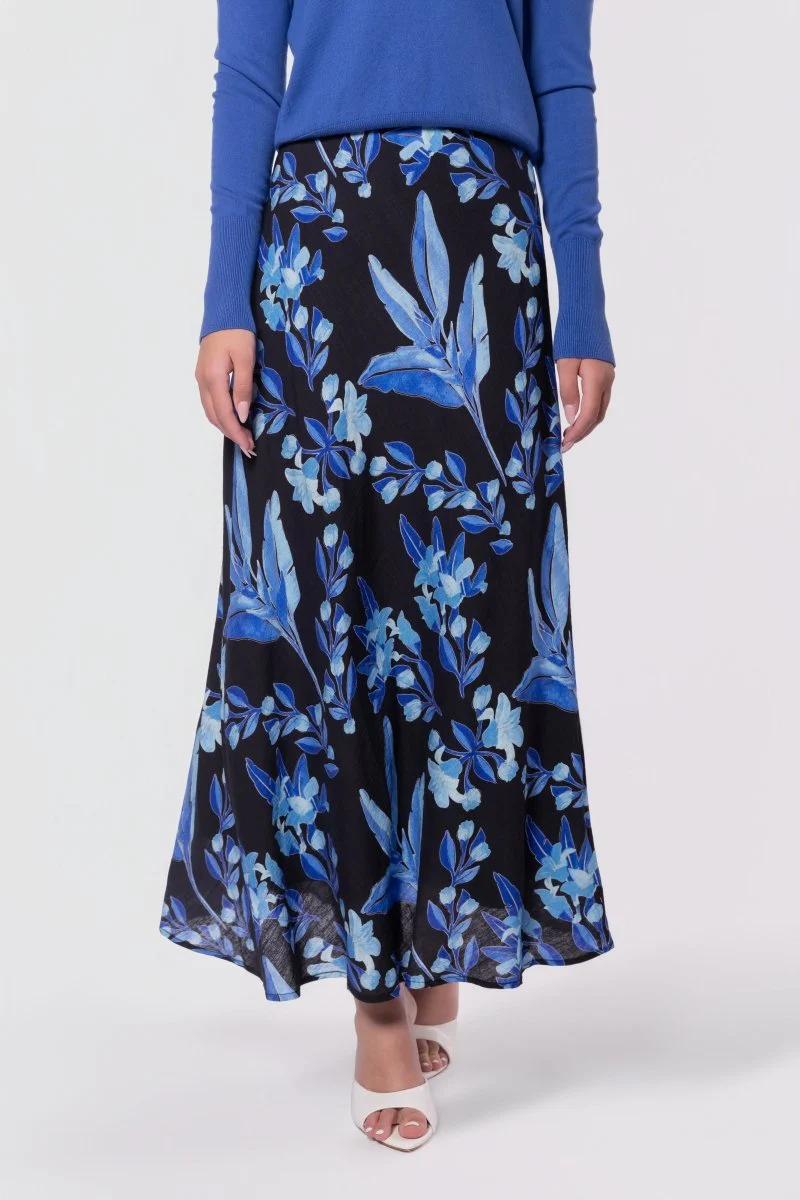 Lisa Skirt (Black Flower) - Image 2