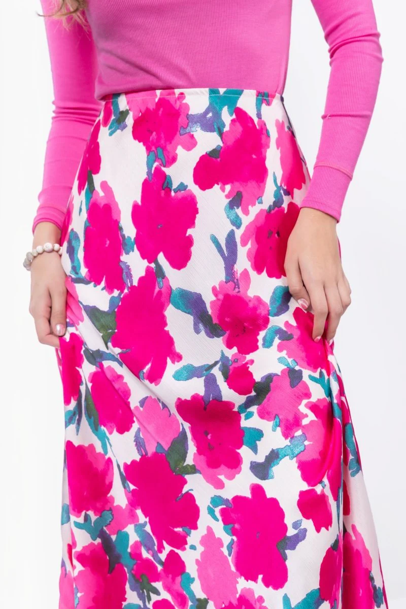 Lisa Skirt (Fuchsia/Green) - Image 6