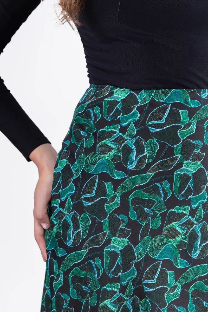 Lisa Skirt (Green Pattern) - Image 6