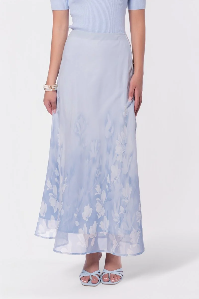 Lisa Skirt (Light Blue Flower) - Image 2