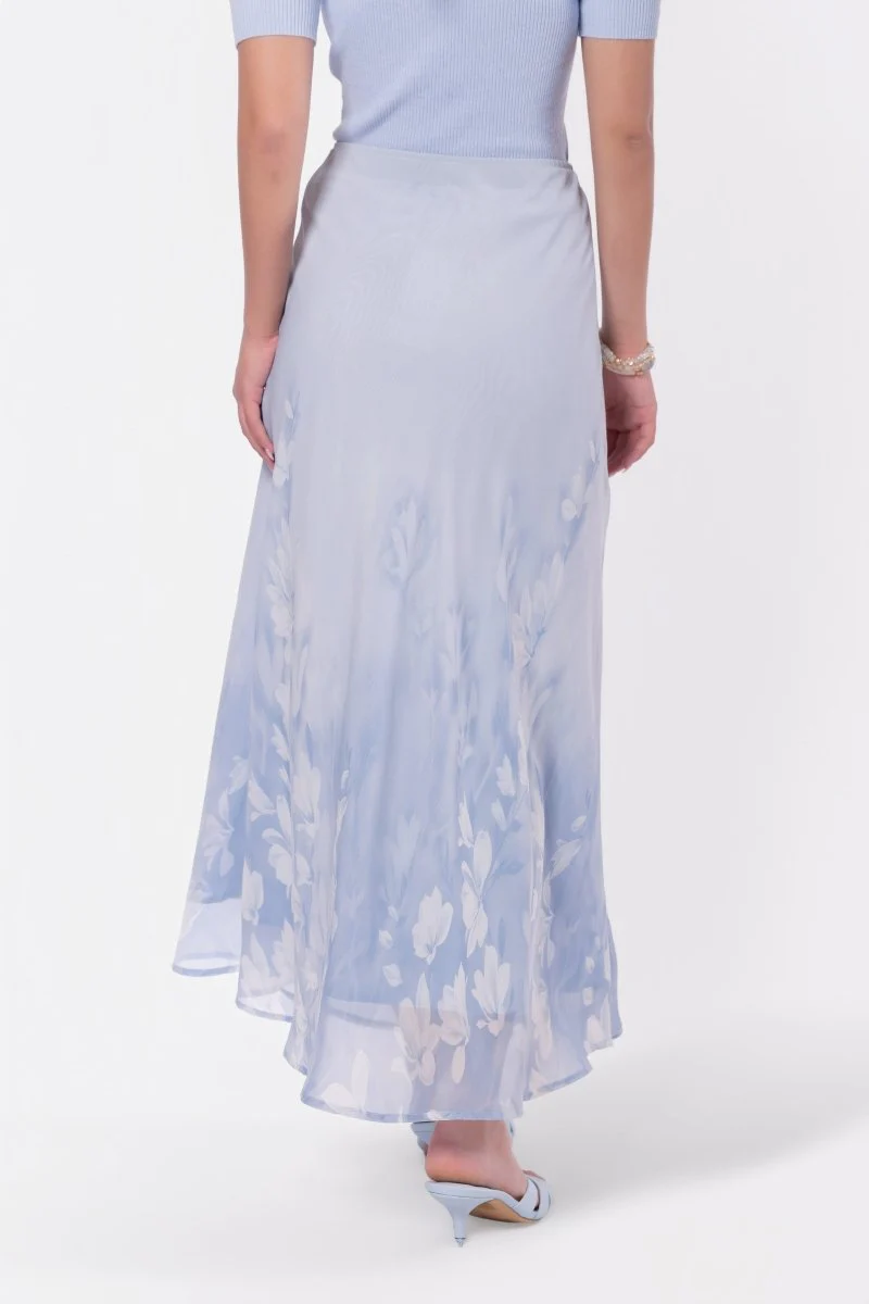 Lisa Skirt (Light Blue Flower) - Image 4
