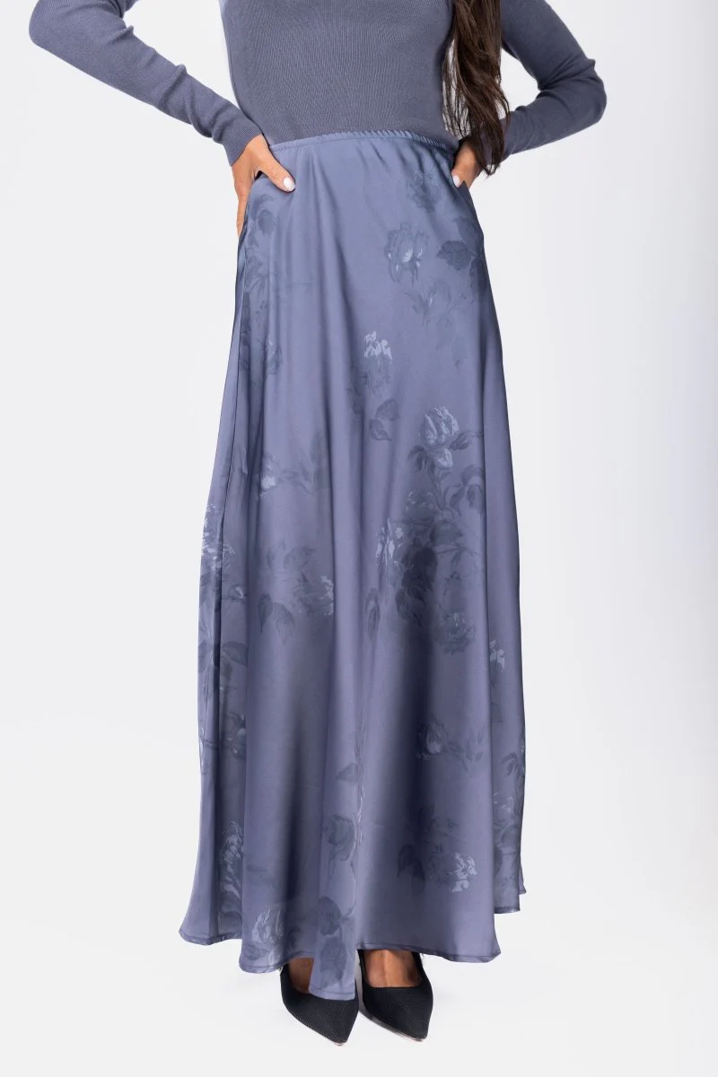 Lisa Skirt (Stone Blue)