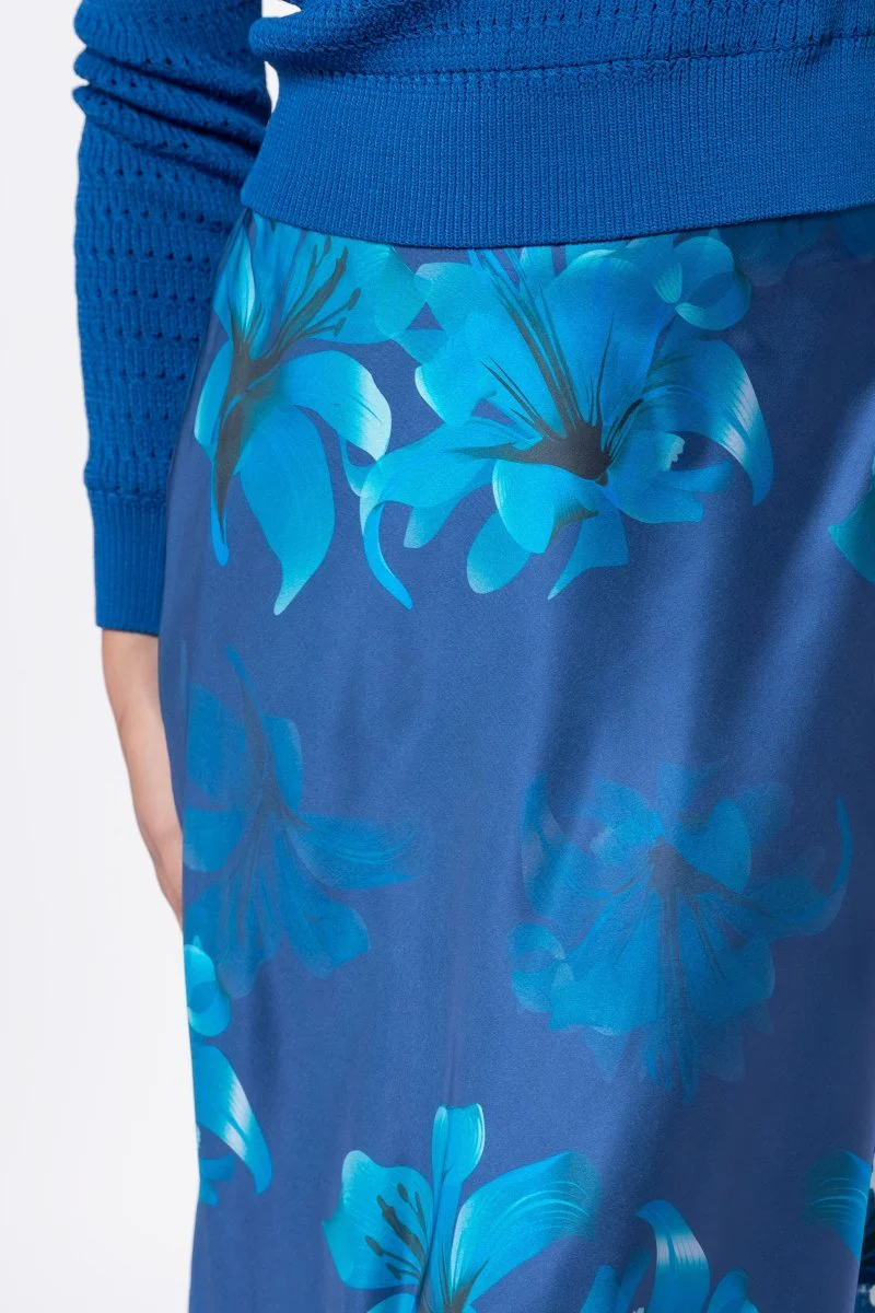 Lisa Skirt (Teal Flower) - Image 5
